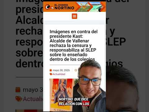 Alcalde de Vallenar rechaza la censura y responsabiliza al SLEP sobre lo enseñado en los colegios
