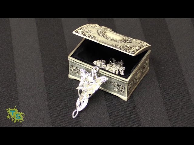 Vídeo relacionado con jiamiaoi Collar Con Colgante De Estrella De Arwen Evenstar Acero Inoxidable, Collar Cruz Plata Regalo Para Mujeres Hombres