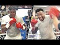 LUIS ORTIZ THROWING KING KONG SIZED BOMBS FOR ANDY RUIZ JR FIGHT - LOOKS RAZOR SHARP AHEAD OF FIGHT