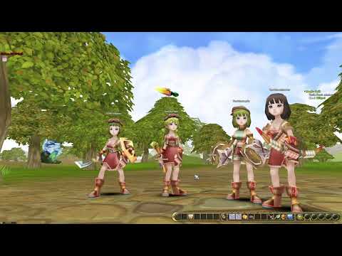 Universe Flyff E3 - Four characters at once? Is it possible?