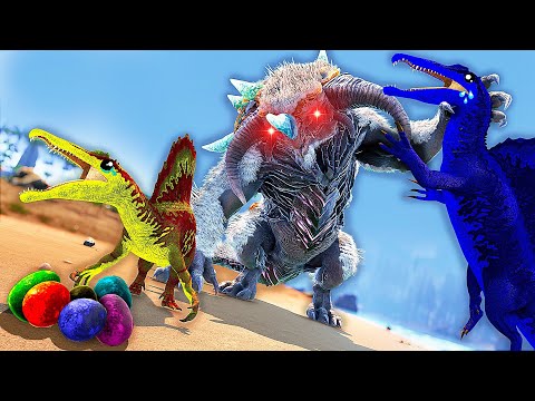 We Found Stolen Eggs And This Giant Defeated My Father! I Will Get Revenge! ARK DINOSAURS