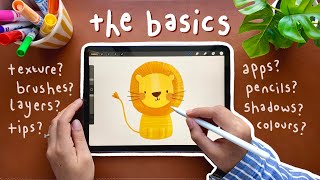 Digital art for beginners 🍃 the basics! How to get started + step-by-step Procreate tutorial