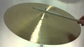 Video thumbnail for Istanbul Mehmet Nostalgia 70's Ride Cymbal 21" - 2100 grams by Drum Center of Portsmouth