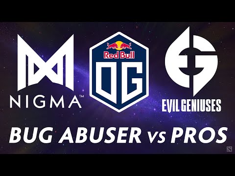 Spam ABUSER Infests Arteezy, Topson, iLTW game