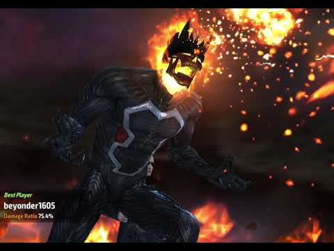 Ghost Rider (King Of Hell) Level 70 Vs. Galactus GBR (Universal Day)