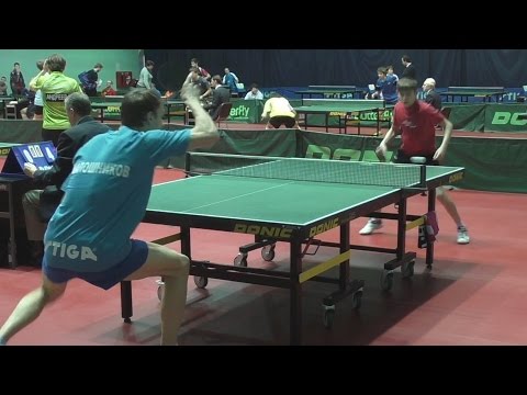 Stepan SHAPOSHNIKOV - Andrey TSVETKOV Настольный теннис, Table Tennis