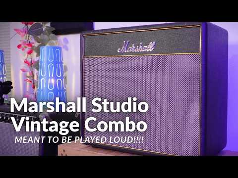 Marshall Studio Vintage - More than a one trick pony but is it "too loud"?