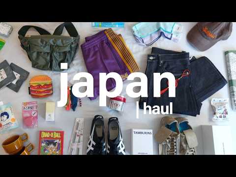 What We Bought in Japan | Tokyo Shopping Haul & Unique Finds