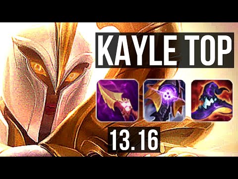 KAYLE vs SHEN (TOP) | 7 solo kills, 500+ games, Dominating | TR Grandmaster | 13.16