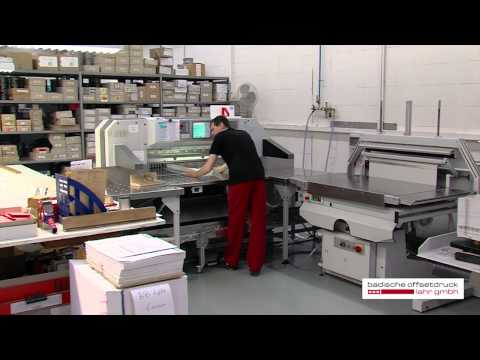 BOD Badische Offsetdruck Lahr GmbH YouTube-Vdeominiatur 1