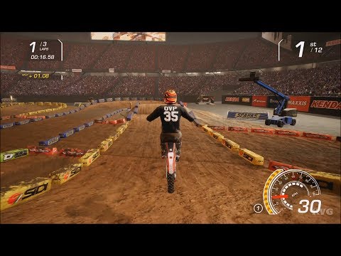 MX vs ATV All Out - Atlanta (Supercross) - Gameplay (HD) [1080p60FPS]