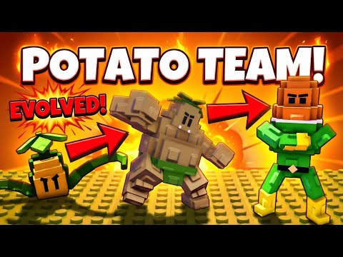 Can Our OP POTATO TEAM Beat IMPOSSIBLE MODE in Garden Tower Defense?