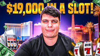 PUTTING $19,000 INTO A SLOT WITH VEGAS MATT!