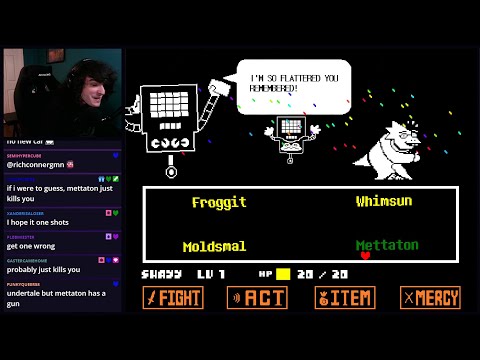 Shayy is TOO SMART (Shayy Stream Highlight) - Undertale