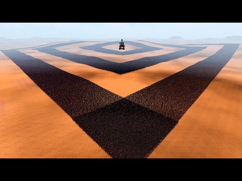 1 SUPER CATAPULT surrounded by 1,000,000 ROMAN ARMY | Ultimate Epic Battle Simulator 2