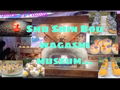 Museu Shu Shin Bou Wagashi com suas iguarias de comida japonesa...