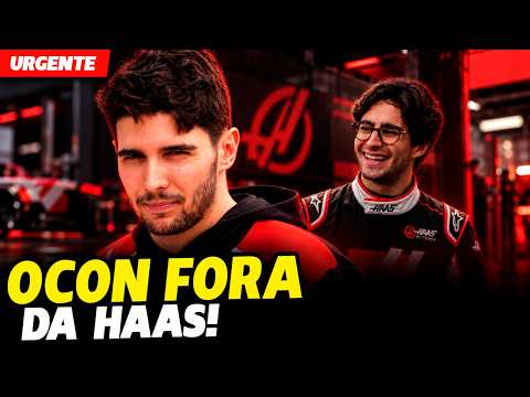 🚨URGENTE: OCON ANUNCIA SAÍDA DA HAAS E DEIXA PORTAS ABERTAS PARA RAFA CÂMARA | FÓRMULA 1