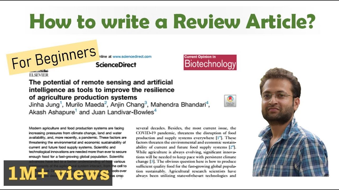 What is a journal review article?