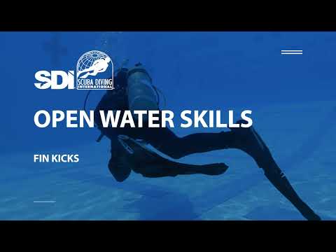 How To Perform Fin Kicks While Scuba Diving - SDI Open Water Skills