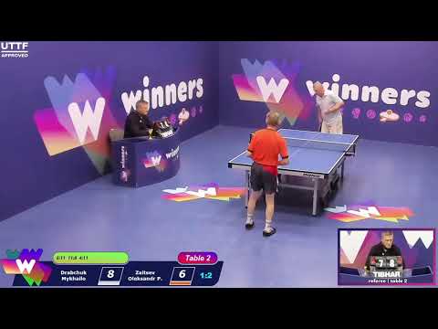 Winners League 21.10.21 Drabchuk Mykhailo - Zaitsev Oleksandr P. 14:30