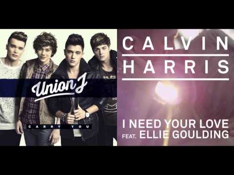 Union J and Calvin Harris | Carry You vs. I Need Your Love♥