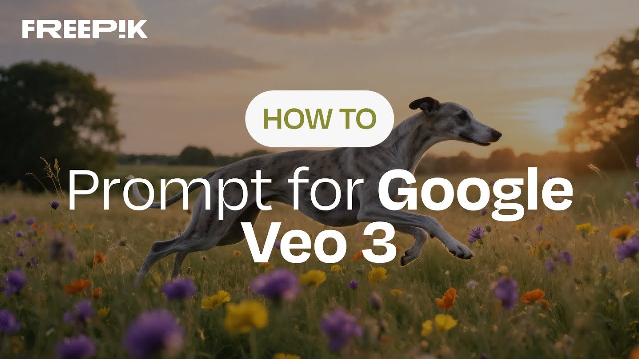 Learn how to prompt for Google Veo 3: Step-by-step tutorial | Freepik How-To