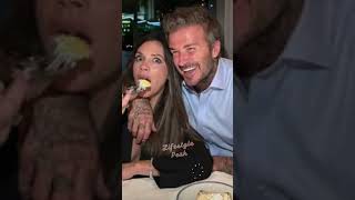 Victoria Adams and David Beckham🎤⚽ Beautiful Moments Together #shorts #couplegoals #viral #trending
