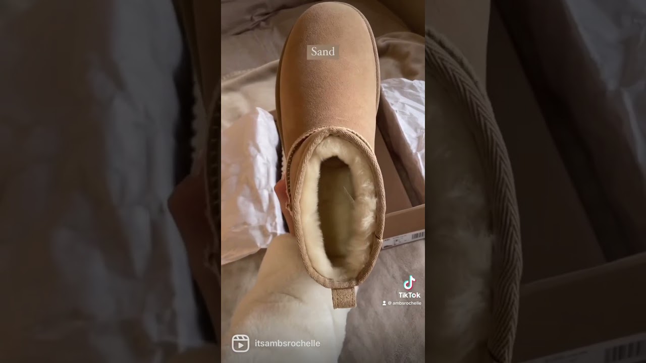 Driftwood vs Sand ultra mini Ugg boots ☁️ #ugg #ugglife #uggseason #uggboots #ugg
