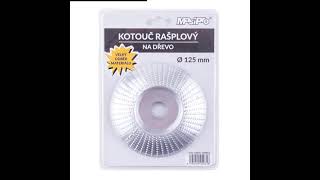 Kotouč rašplový na dřevo 125mm MasiPro
