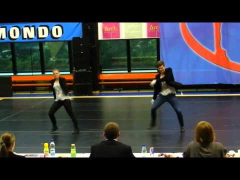MČRCH 2013 - JNS Saša a Nikča - Doubles Hip Hop Senior ....1st place