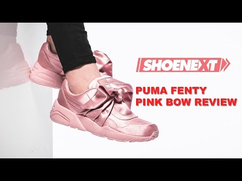 Puma Fenty Pink Bow by Rihanna - Shoe Review