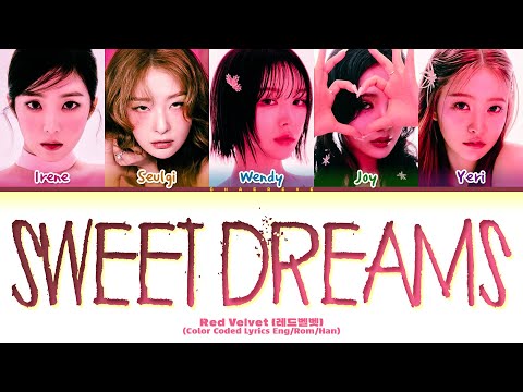 Red Velvet Sweet Dreams Lyrics (Color Coded Lyrics)