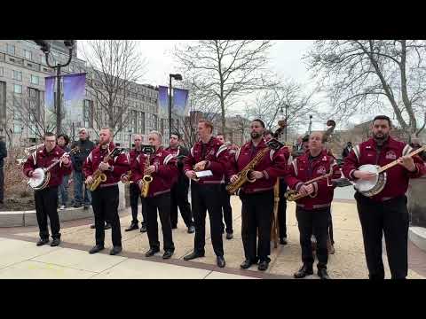 Quaker City String Band fittingly conclude the funeral of Jerry Blavat—the boss with the hot sauce!