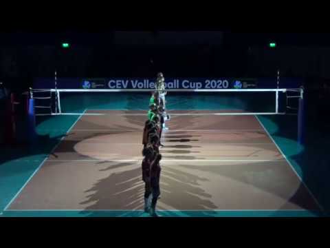 NICHOL #2 Red _ Dinamo Kazan (RUS) vs SC Potsdam (GER) _ 3-1