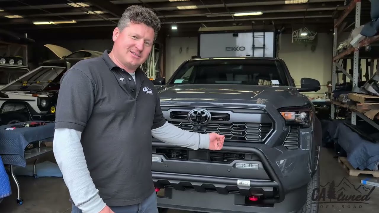 Watch: CAtuned Off-Road Toyota Tacoma Brush Bar