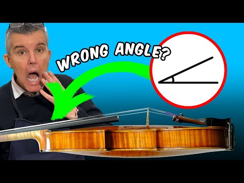 What Nobody Tells You About the Violin Neck Angle