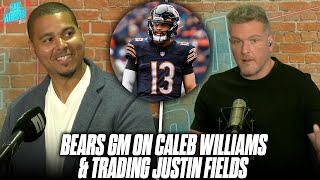 Bears GM Ryan Poles Hints At Caleb Williams Pick, Thoughts On RG3 Calling For An Eli Manning