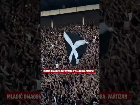 Stella Rossa e Partizan unite per ricordare Mladić