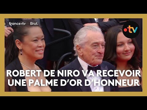 #Cannes2025 : une palme d'or d'honneur pour Robert De Niro