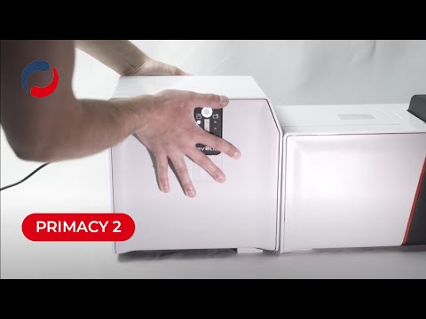 Evolis Primacy 2 | Anschluss des Kartenlaminiermoduls