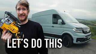 Converting My New 4x4 Van Into An Adventure Camper