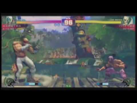 SF4:TKD (Fu) vs Papaya Natto (Sa) - TKD vs All 17 Chars - 29-12-2009