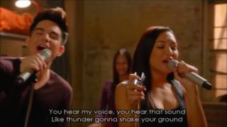 Glee - Roar (Full Performance with Lyrics)
