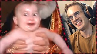 That baby and I have the same brain processing speed 😂 - Reacting to my Wife's baby memes