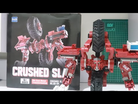 DD-04 Crushed Slag(Scavenger) - Toy Review