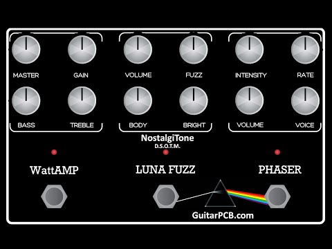 CuitarPCB/Bourgeois Boutique Pedals Dark Side of the Moon Triple Combo 2025 - Custom image 4