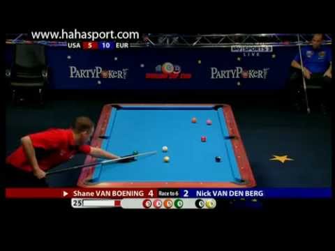 Mosconi Cup 2011 - Day 4 - Match 17 - Shane Van Boening vs. Nick Van Den Berg
