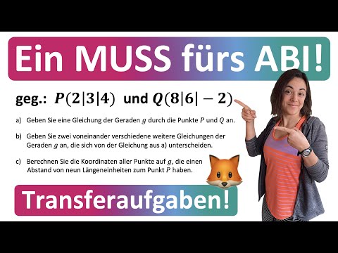 🦊 DAS MUSS IM MATHE ABI SITZEN! | Transferaufgaben lösen | Länge von Vektoren | Abitur 2026