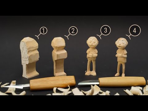 How to Create a Morty Wood Carving in JUST 4 Steps!
