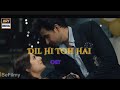 Dil Hi Toh Hai|Ost|lyrics |#mariamalik  #aliansari